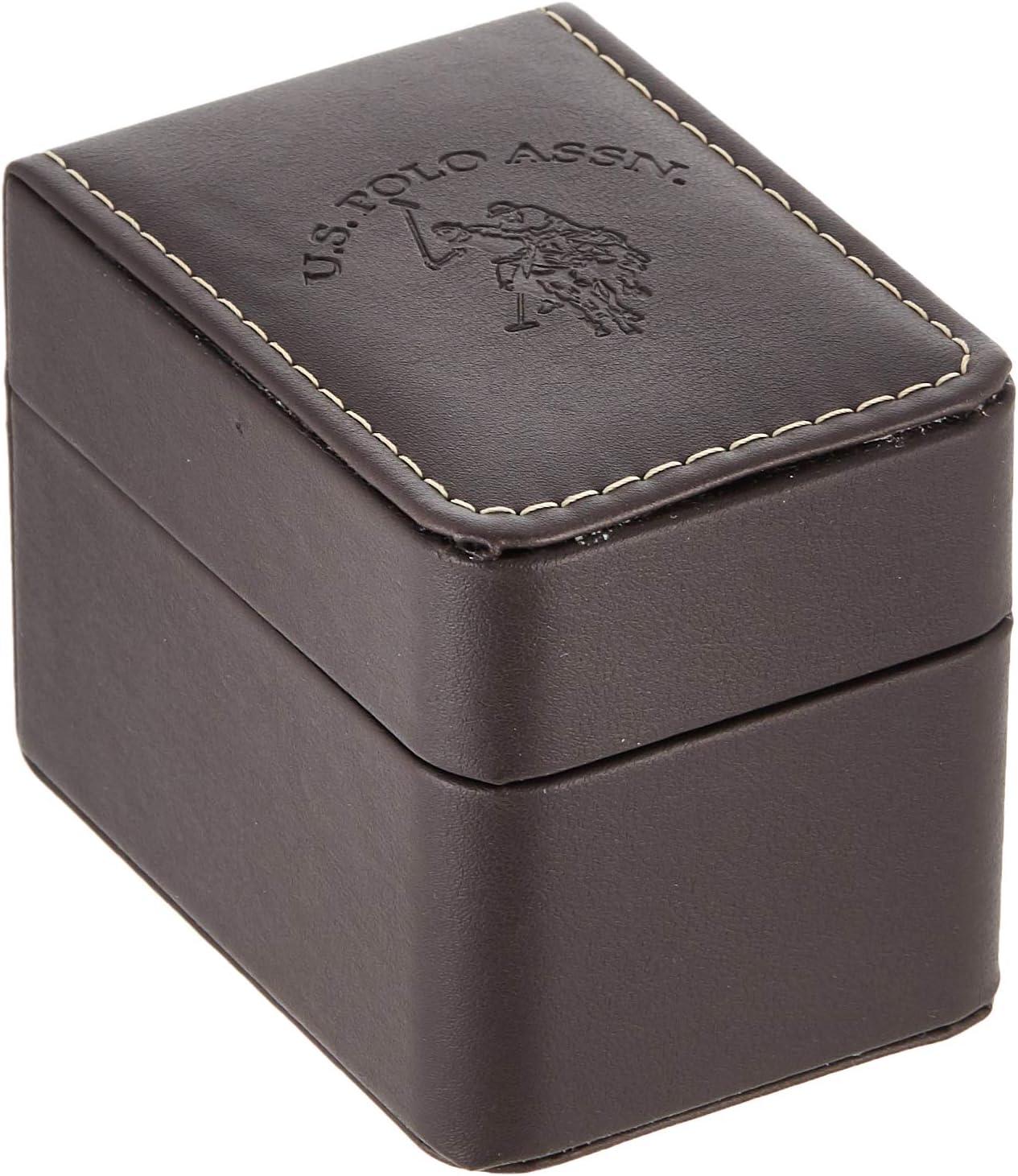 imageAccutime US Polo Assn Classic Mens USC50202 Analog Display Analog Quartz White Watch