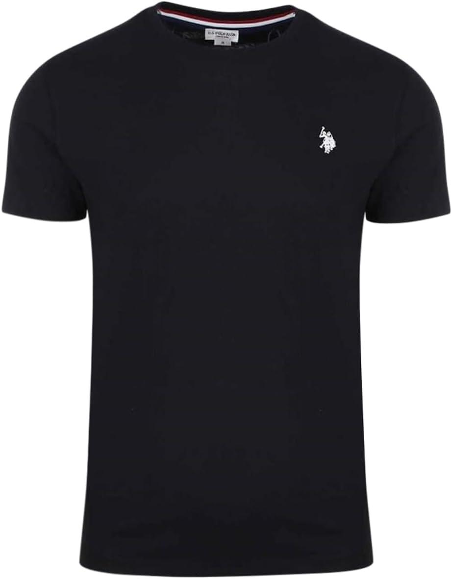imageUS POLO ASSN Mens Crew Neck Small Pony TShirtBlack 6pack