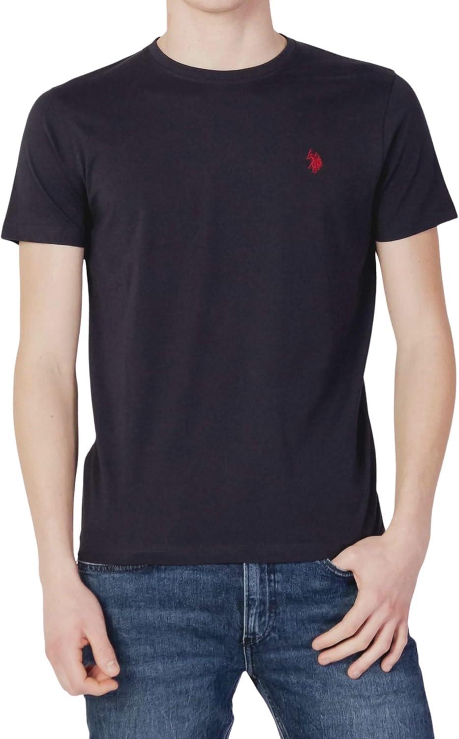 imageUS POLO ASSN Mens Crew Neck Small Pony TShirtClassic Navy