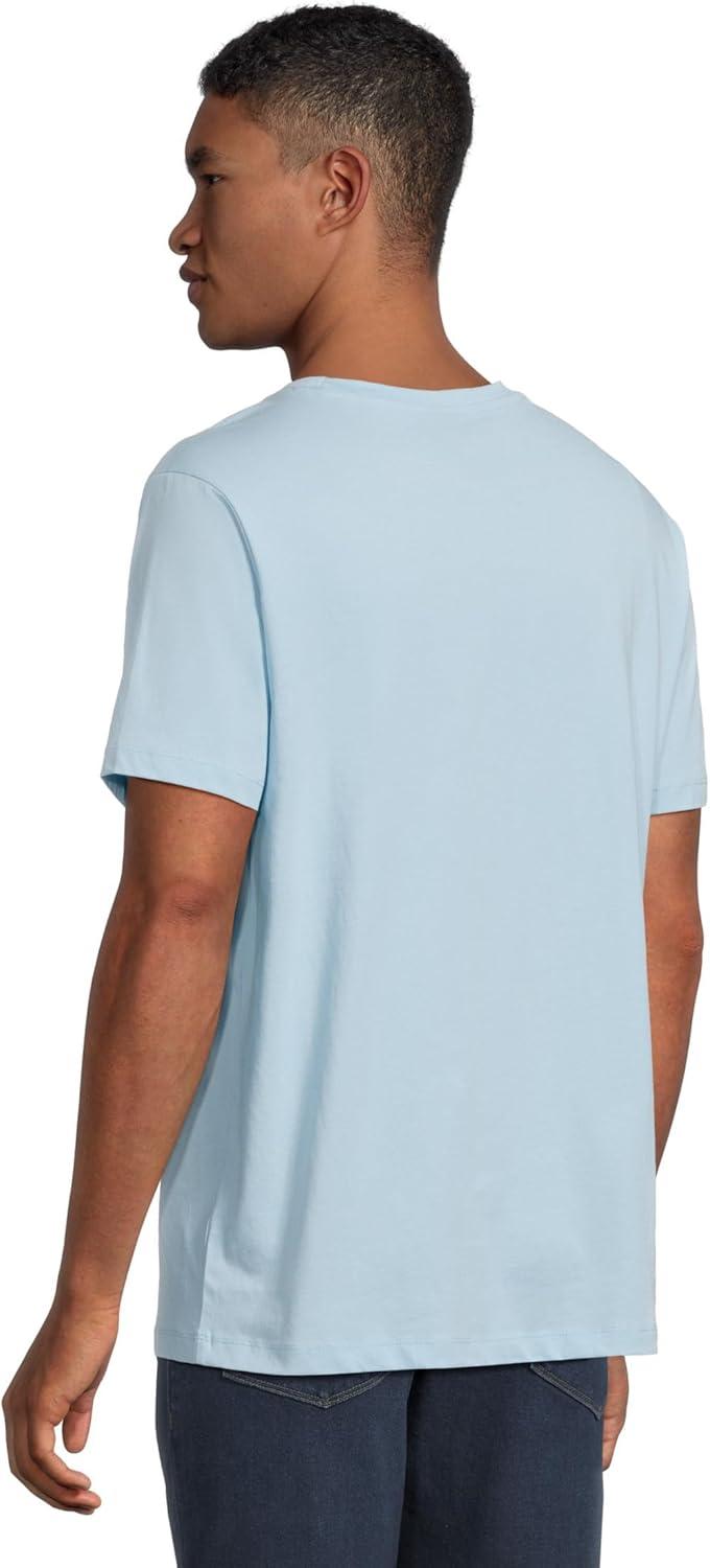 imageUS POLO ASSN Mens Crew Neck Small Pony TShirtMainsail Blue