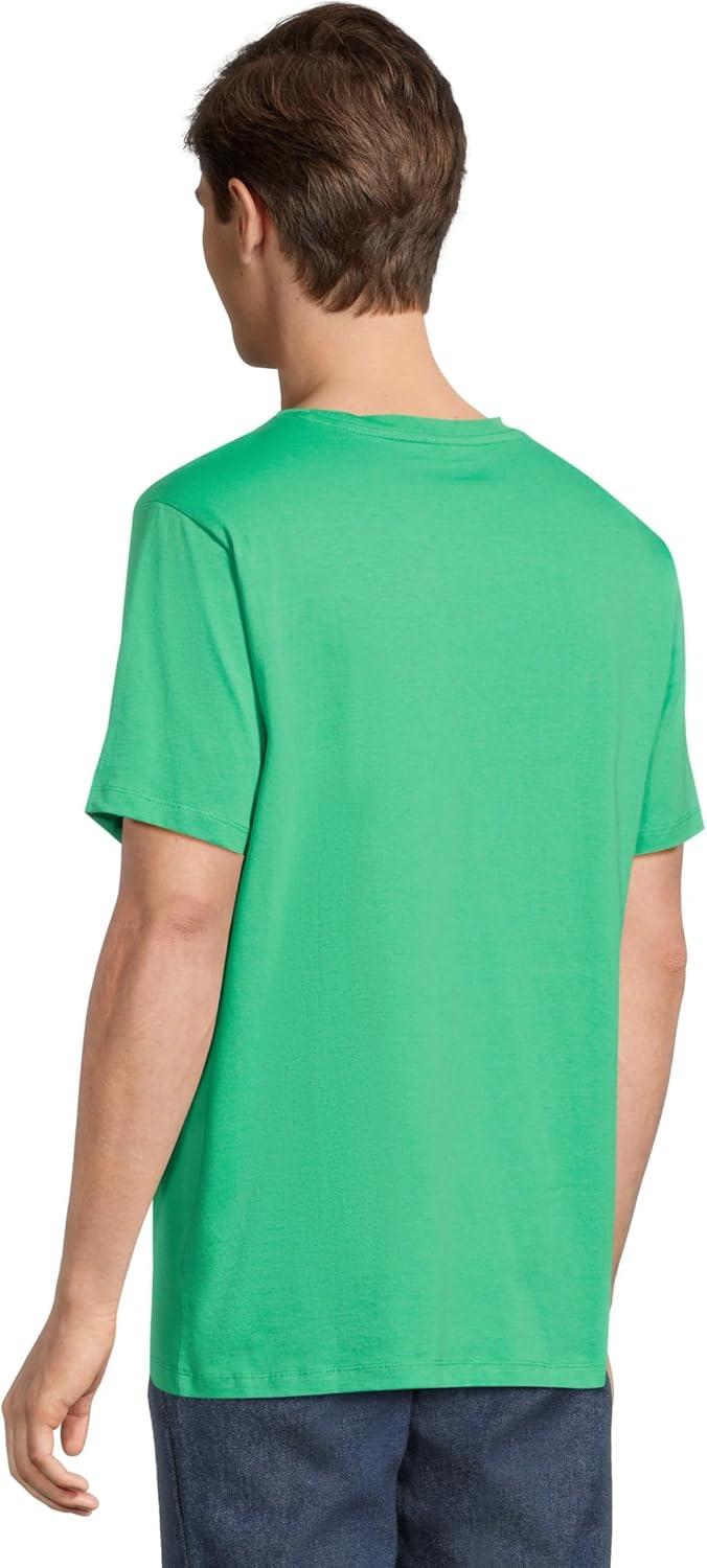 imageUS POLO ASSN Mens Crew Neck Small Pony TShirtSpearmint Leaf