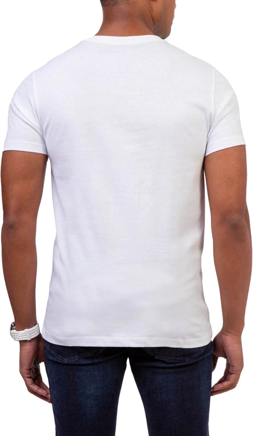 imageUS POLO ASSN Mens Crew Neck Small Pony TShirtWhiteWhiteWhite