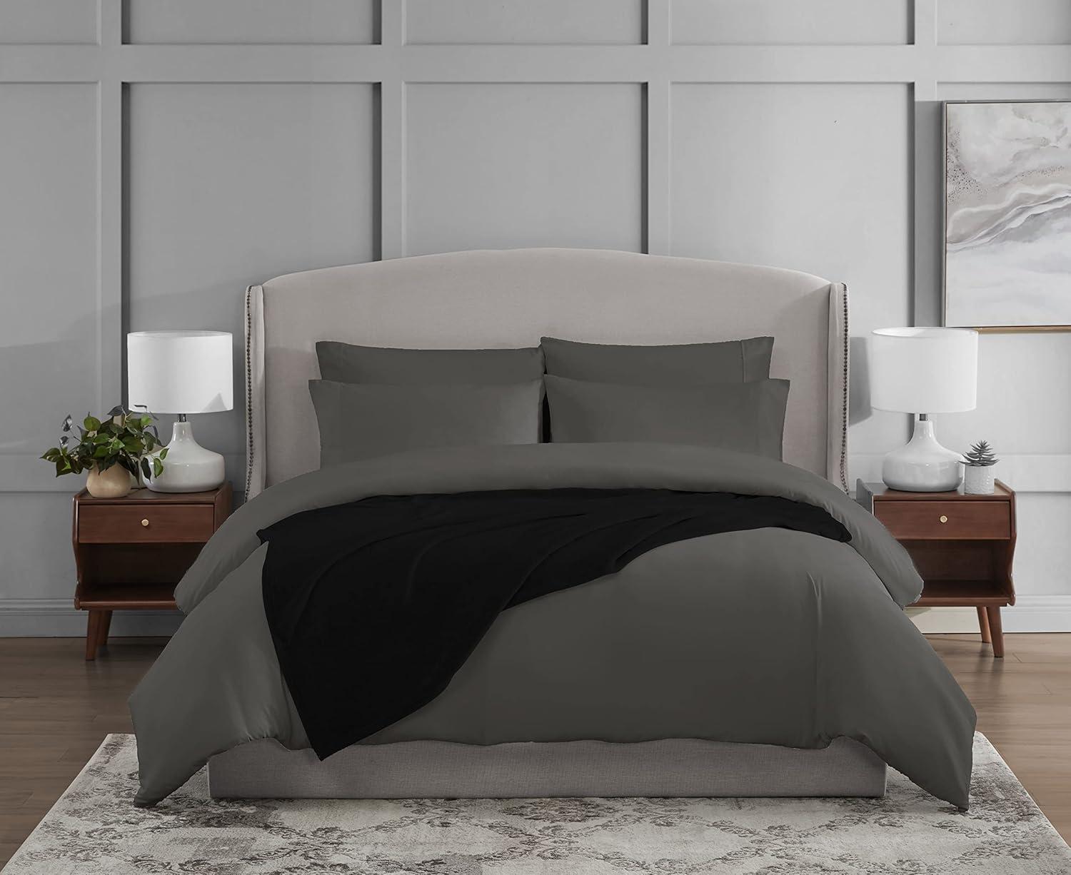 imageUS Polo Assn Oversized Lightweight Throw Blanket for BedSofa Soft Fleece Couch Blankets and Throws Cozy Decorative Bedding 50quotx70quotOceanBlack