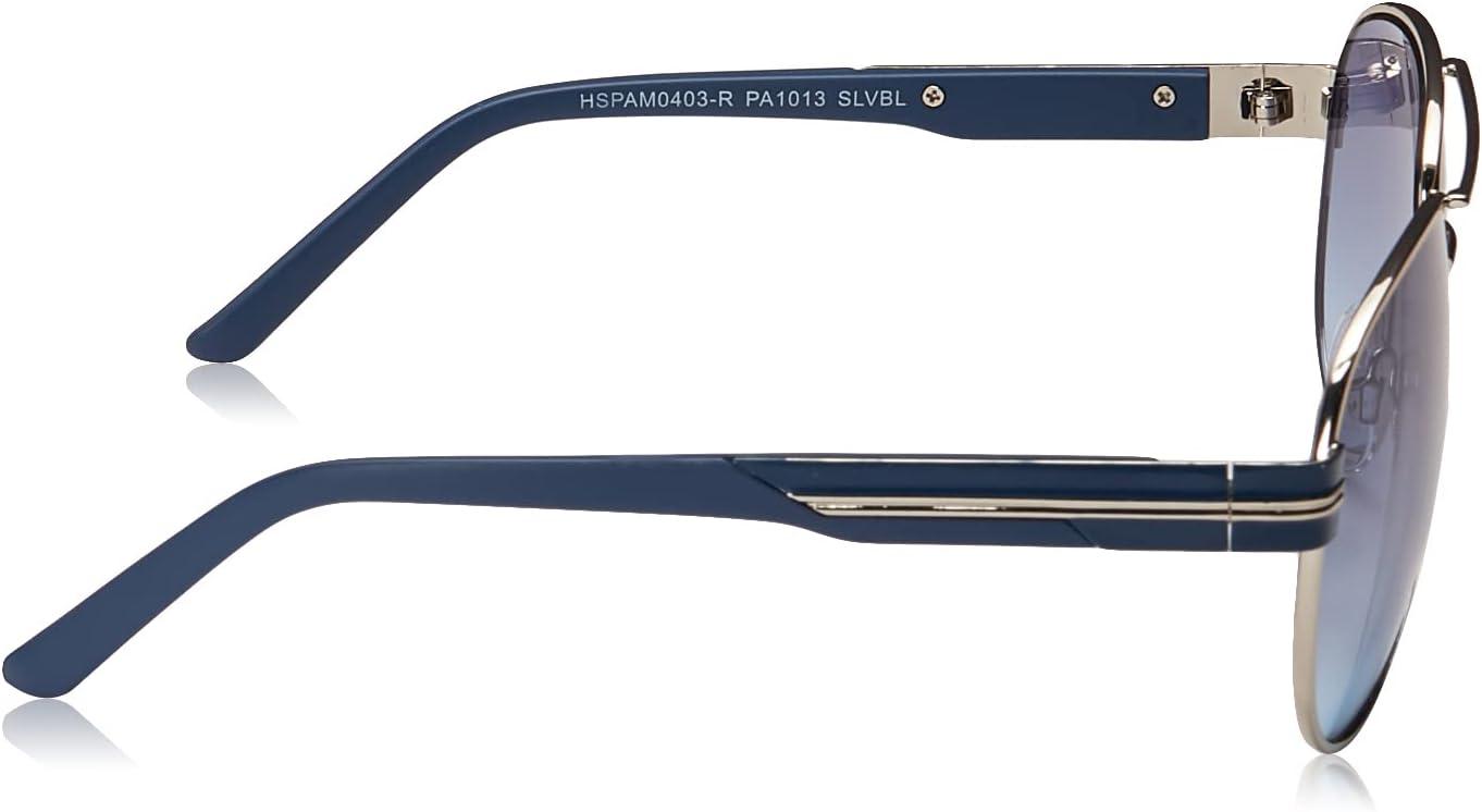 imageUS Polo Assn Womens Pa1013 Metal Uv400 Protective Aviator Pilot Sunglasses Classic Gifts for Men 59 MmSilver Metal Matte Blue