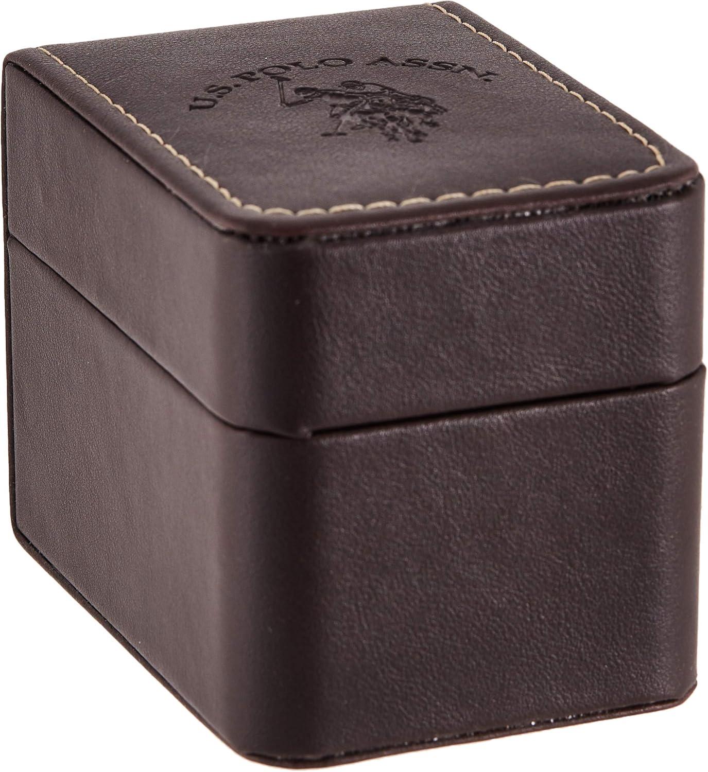 imageUS Polo Assn Womens Rose GoldTone Watch Elegant Crystal Bezel Durable Bracelet and Quartz Movement Perfect for Everyday Style or Special Occasions