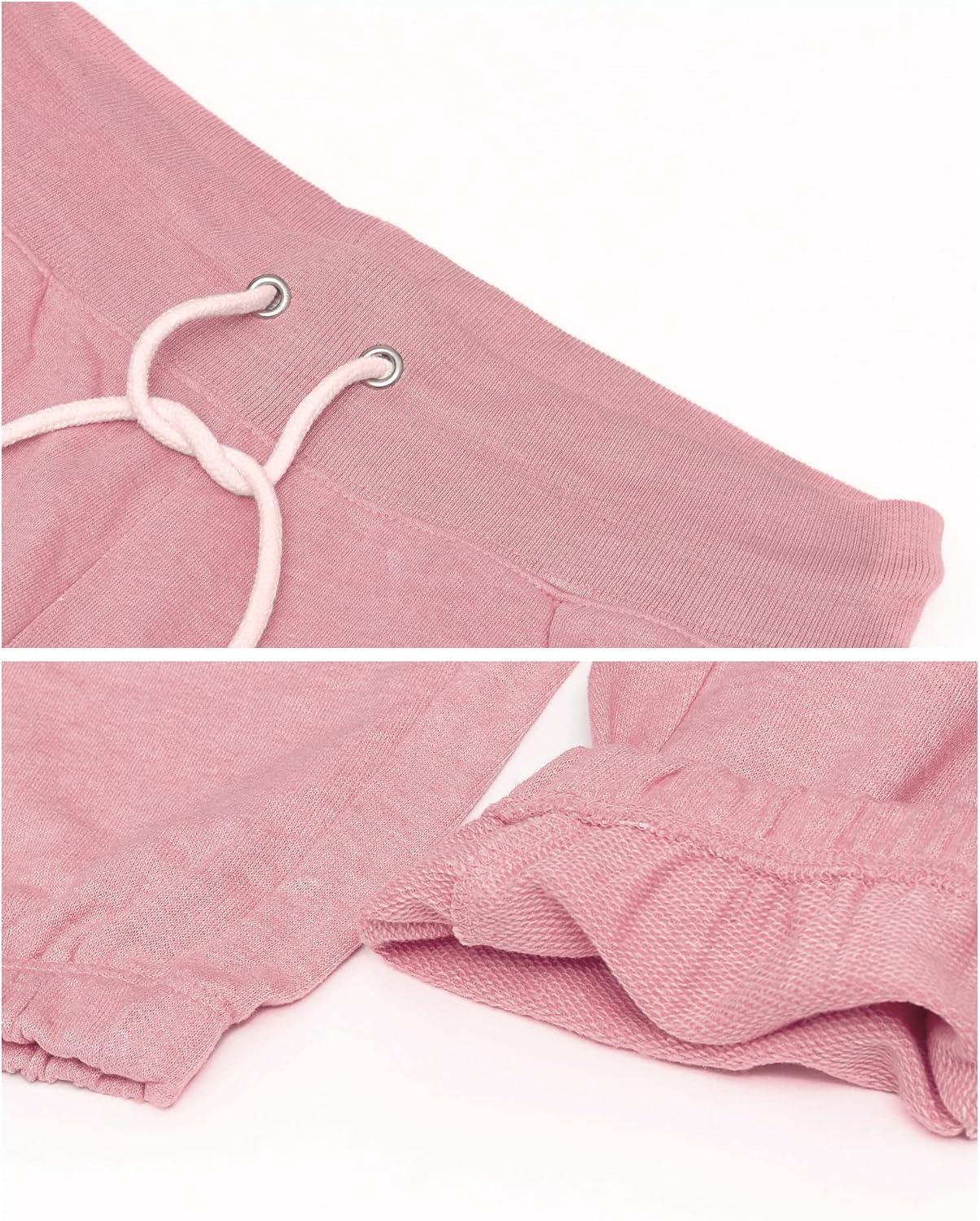 imageUS Polo Assn Womens Sweatpants Women Joggers Sweats with Logo Print French Terry PolyCottonMauve1