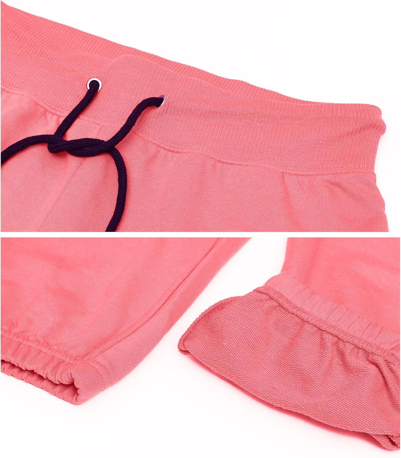 imageUS Polo Assn Womens Sweatpants Women Joggers Sweats with Logo Print French Terry PolyCottonWinterberry1