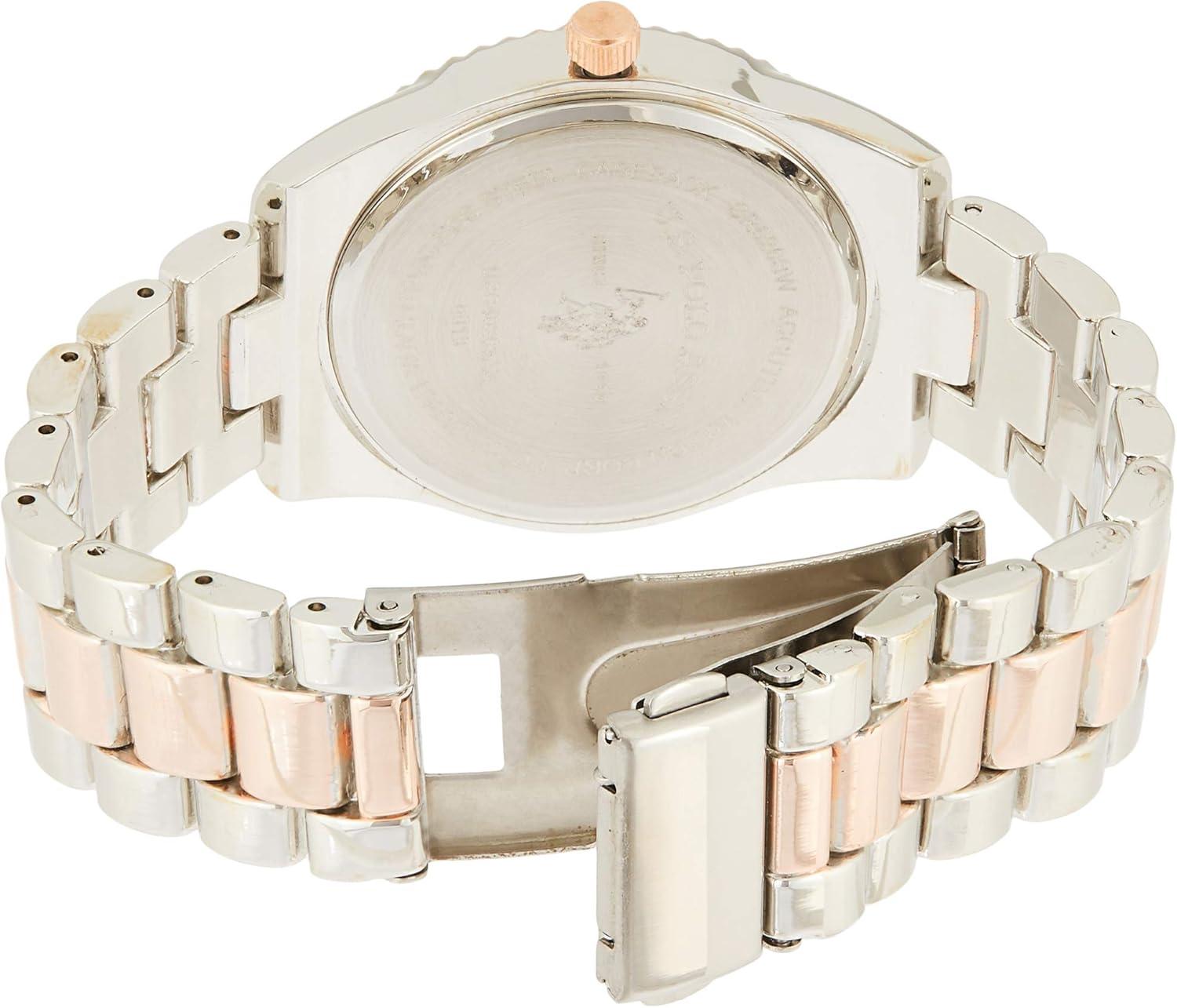 imageUS Polo Assn Womens USC40263 Analog Display Analog Quartz Two Tone Watch