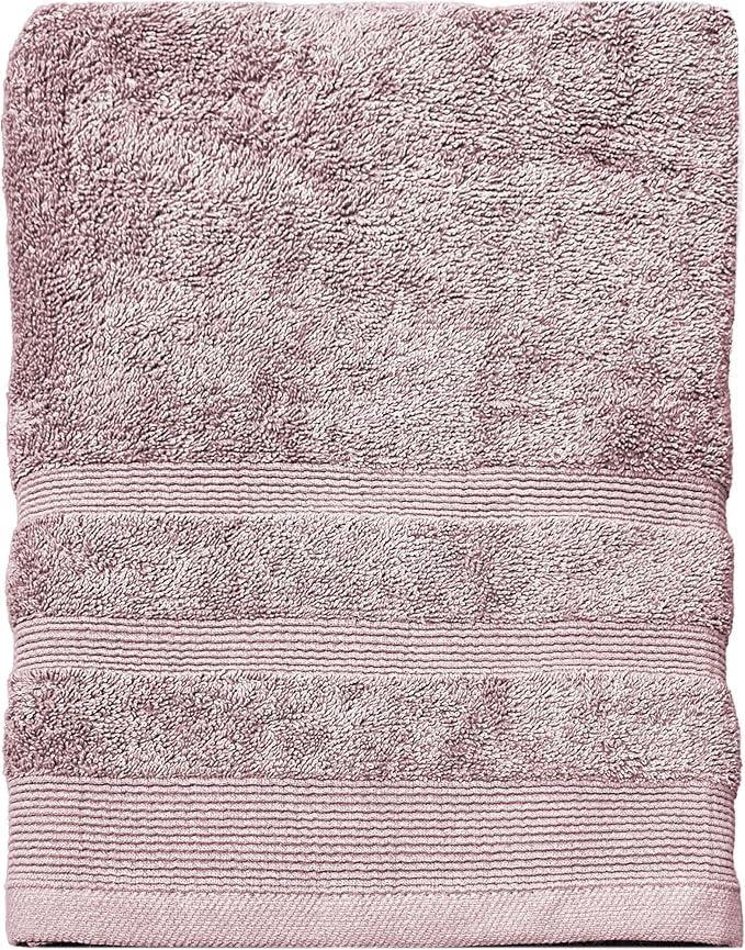imageUSPA 550 GSM 16S Ring Bath Towel 6PackPink