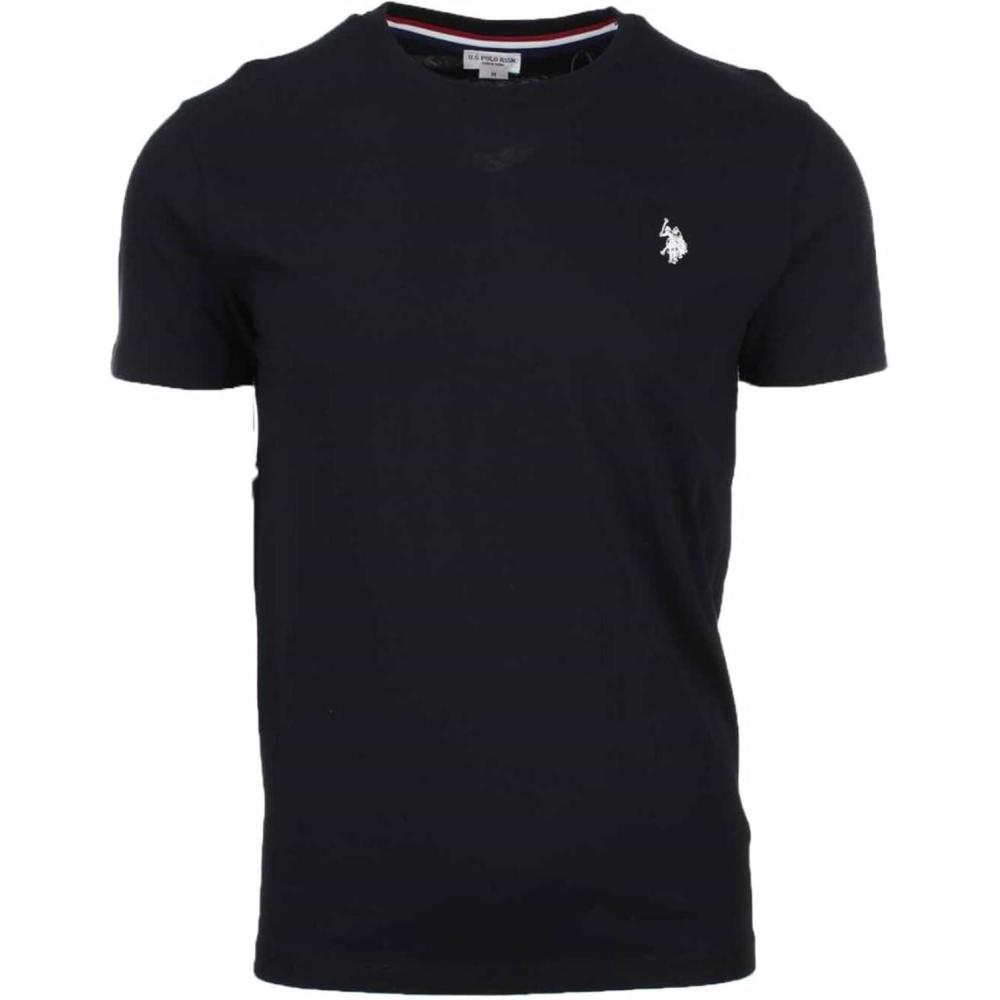 imageUS POLO ASSN Mens Crew Neck Small Pony TShirtBlack