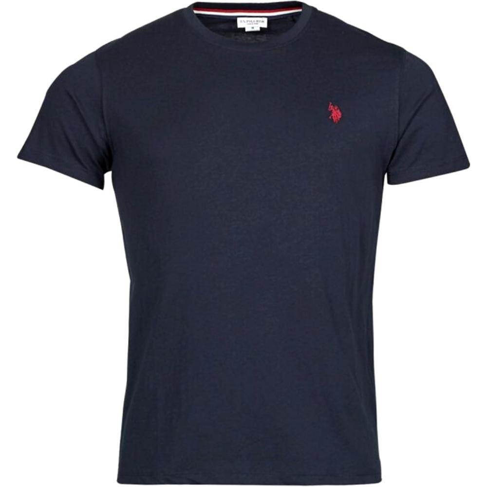 imageUS POLO ASSN Mens Crew Neck Small Pony TShirtClassic Navy
