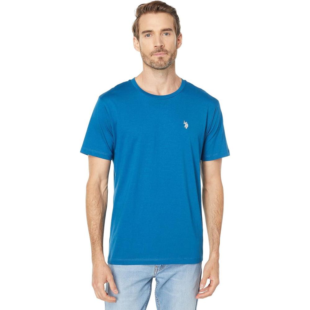 imageUS POLO ASSN Mens Crew Neck Small Pony TShirtSea Bird