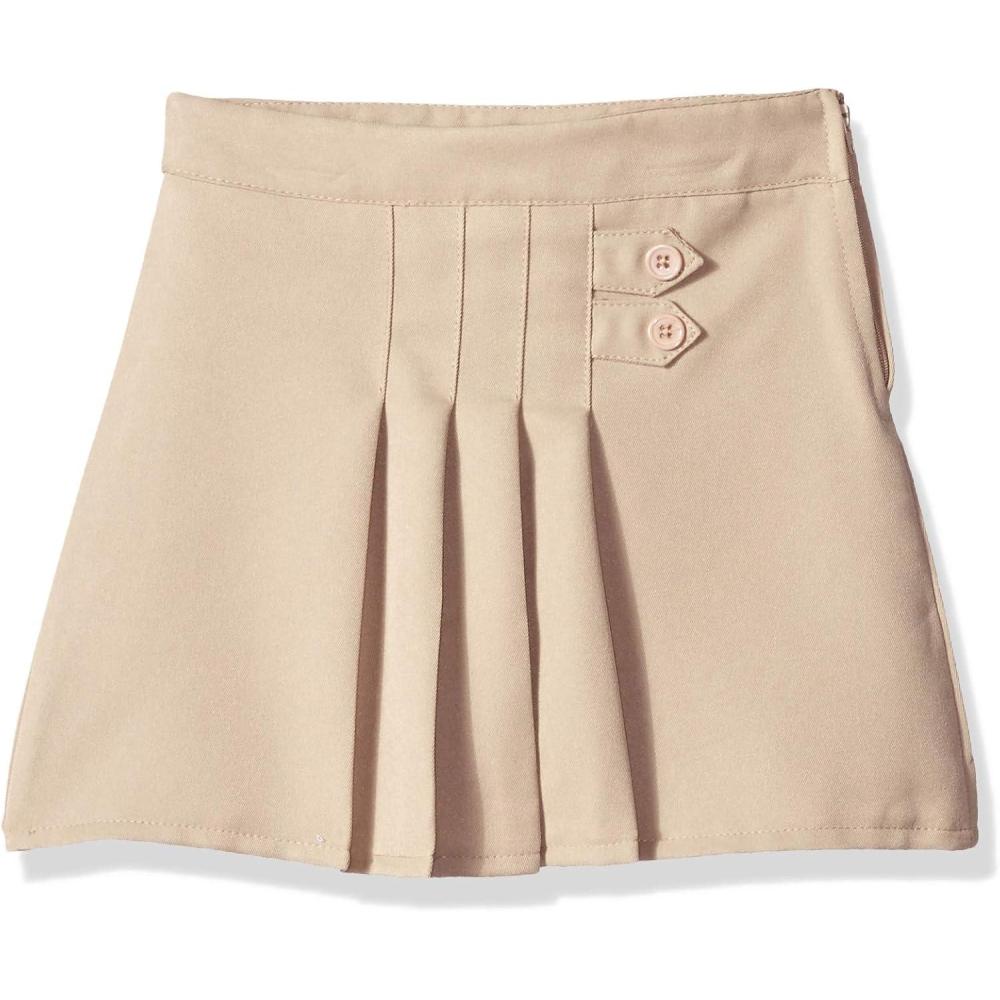 imageUS Polo Assn Girls Two Tab Pleated ScooterKhaki