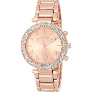 Accutime U.S. Polo Assn. Women’s Quartz Rose Gold-Toned Dress Watch (Model: USC40170)