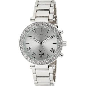 Accutime U.S. Polo Assn. Women’s Quartz Silver-Toned Dress Watch (Model: USC40172)