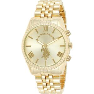 Accutime U.S. Polo Assn. Women’s USC40058 Gold-Tone Watch