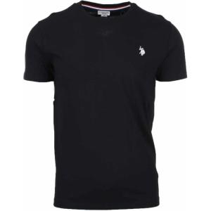 U.S. POLO ASSN. Men’s Crew Neck Small Pony T-Shirt(Black)