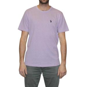 U.S. POLO ASSN. Men’s Crew Neck Small Pony T-Shirt(Lilac Heather)
