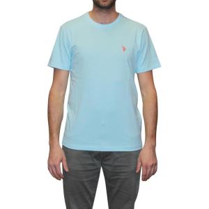 U.S. POLO ASSN. Men’s Crew Neck Small Pony T-Shirt(Tropical Breeze)