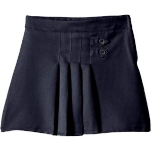 U.S. Polo Assn. Girls’ Two Tab Pleated Scooter(Navy)