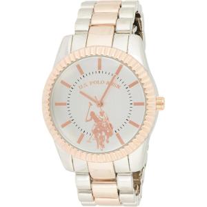U.S. Polo Assn. Women’s USC40263 Analog Display Analog Quartz Two Tone Watch