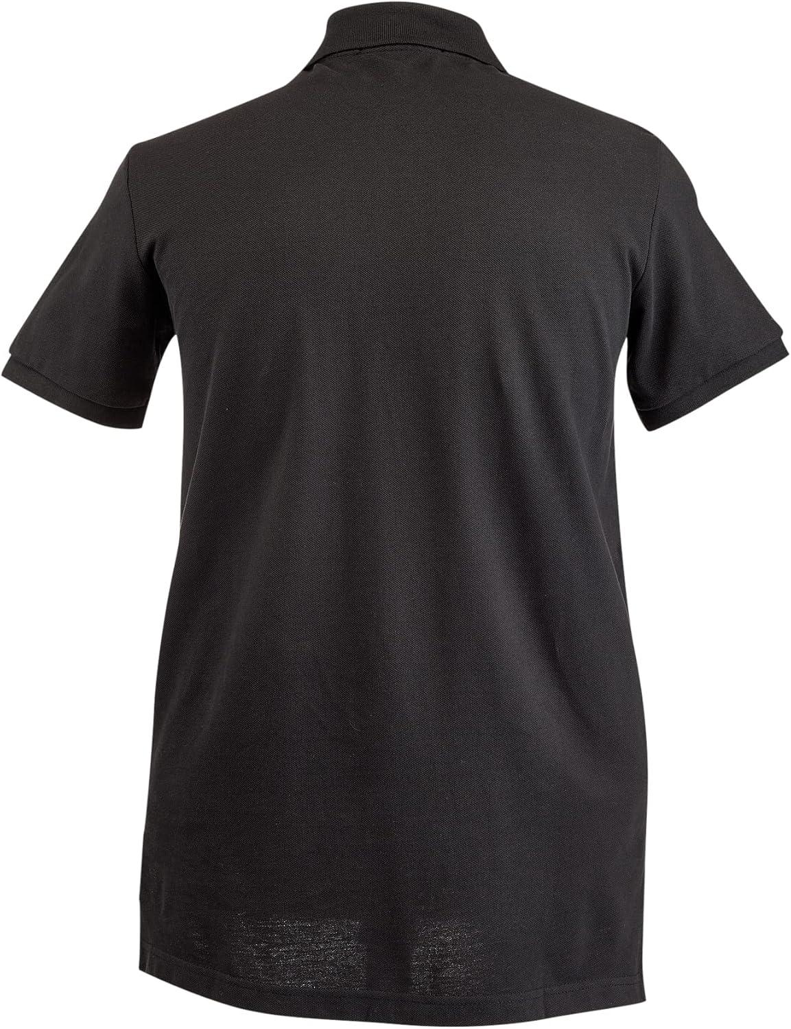 image:imageUS Polo Assn Mens Classic Polo Shirt TwoButton Closure Pique Polo Shirt Summer Fashion Golf ShirtBlackLight Grey