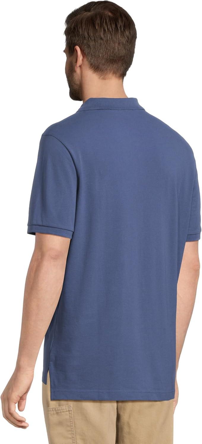image:imageUS Polo Assn Mens Classic Polo Shirt TwoButton Closure Pique Polo Shirt Summer Fashion Golf ShirtOceana Blue