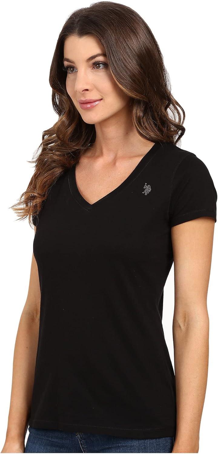 image:imageUS Polo Assn Juniors ShortSleeve VNeck TShirtAnthracite