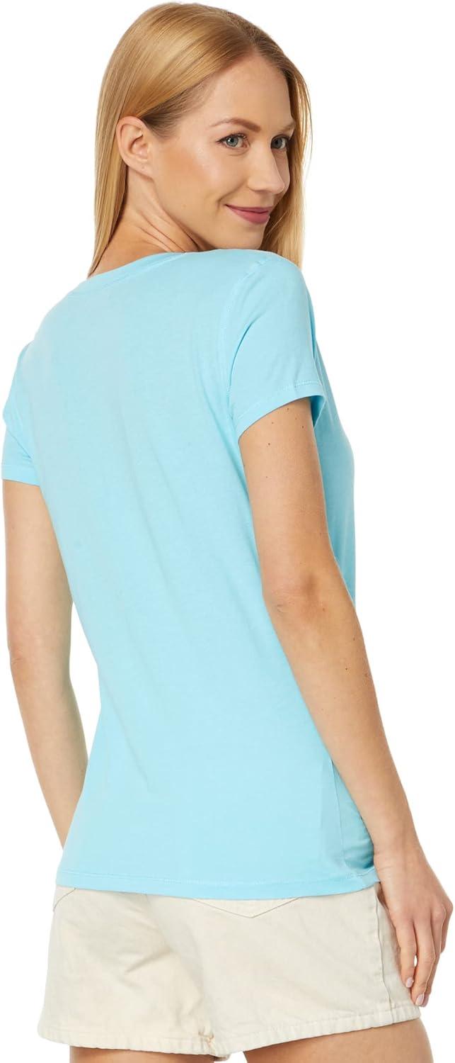 image:imageUS Polo Assn Juniors ShortSleeve VNeck TShirtHorizon Blue