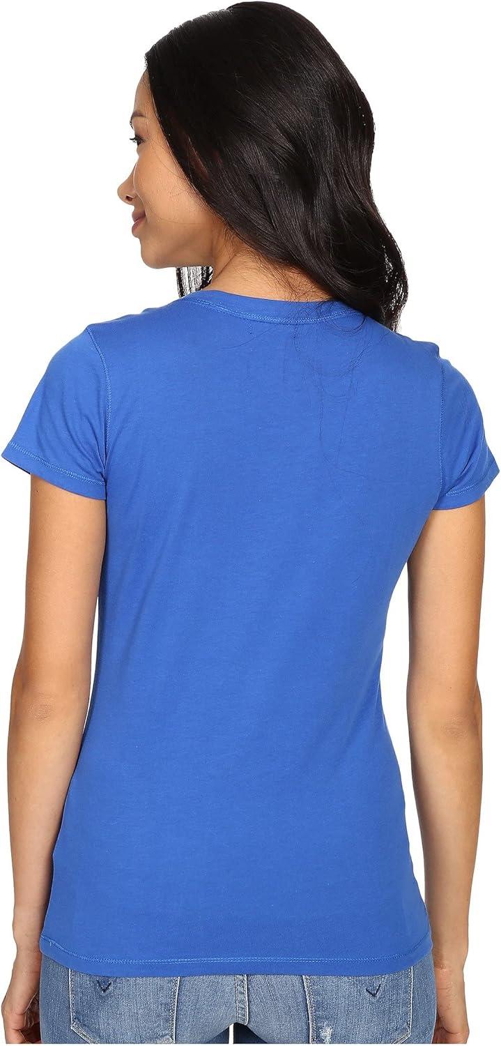 image:imageUS Polo Assn Juniors ShortSleeve VNeck TShirtNautical Blue