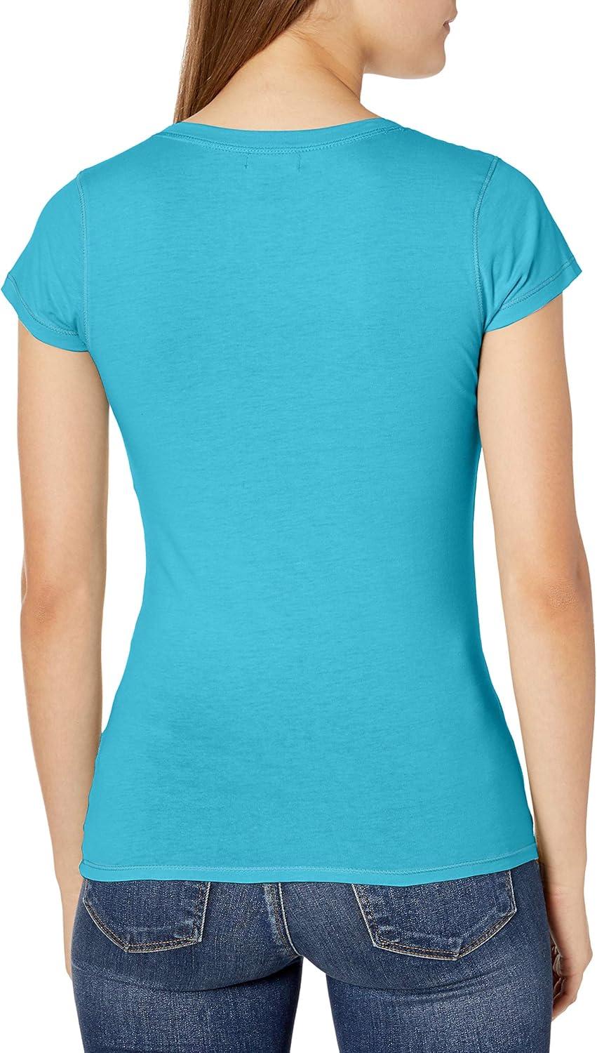 image:imageUS Polo Assn Juniors ShortSleeve VNeck TShirtScuba Blue
