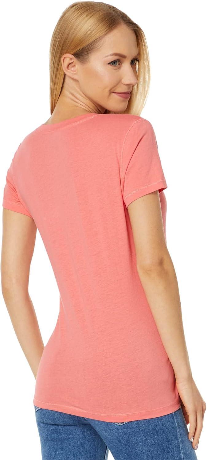 image:imageUS Polo Assn Juniors ShortSleeve VNeck TShirtSugar Coral