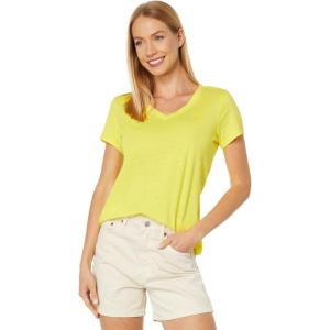 U.S. Polo Assn. Juniors’ Short-Sleeve V-Neck T-Shirt(Blazing Yellow)