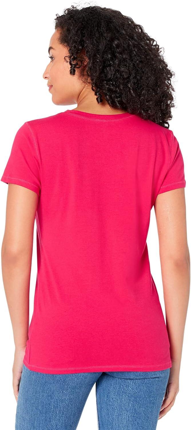 image:imageUS Polo Assn Stretch VNeck TeeElectric Fuchsia