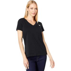 U.S. Polo Assn. Stretch V-Neck Tee(Anthracite Black)