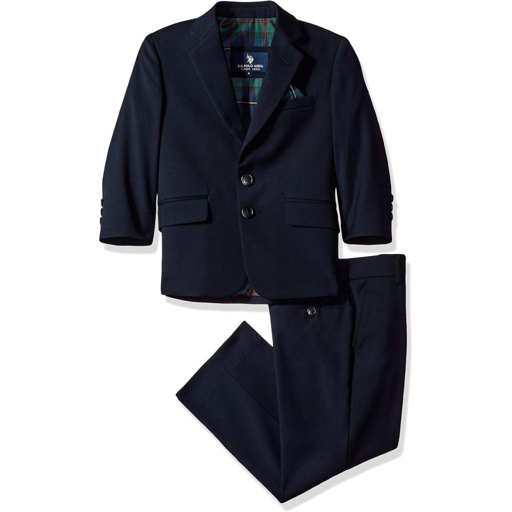 image:imageUS Polo Assn Boys Rayon Poly SuitsNavy