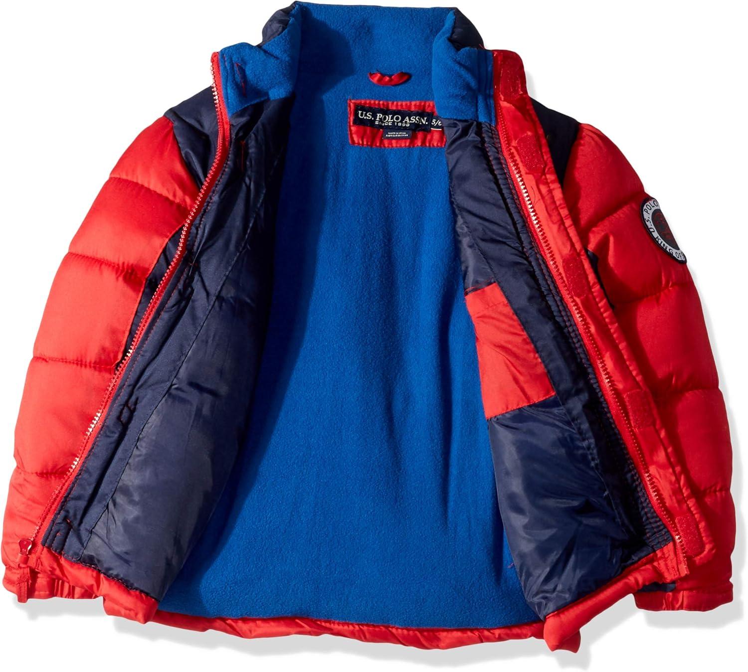image:imageboys Classic Bubble JacketNavyRed