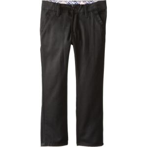 U.S. Polo Assn. Girls’ Twill Pant(Very Black)