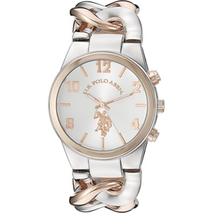 Accutime U.S. Polo Assn. Women’s USC40176 Analog Display Analog Quartz Two Tone Watch